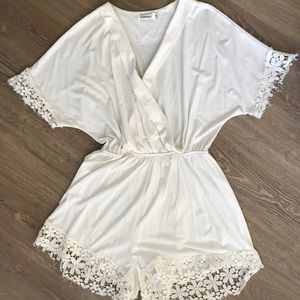 White Romper